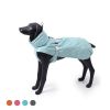 New Style Dog Winter Jacket with Waterproof Warm Polyester Filling Fabric-(blue, size XL)